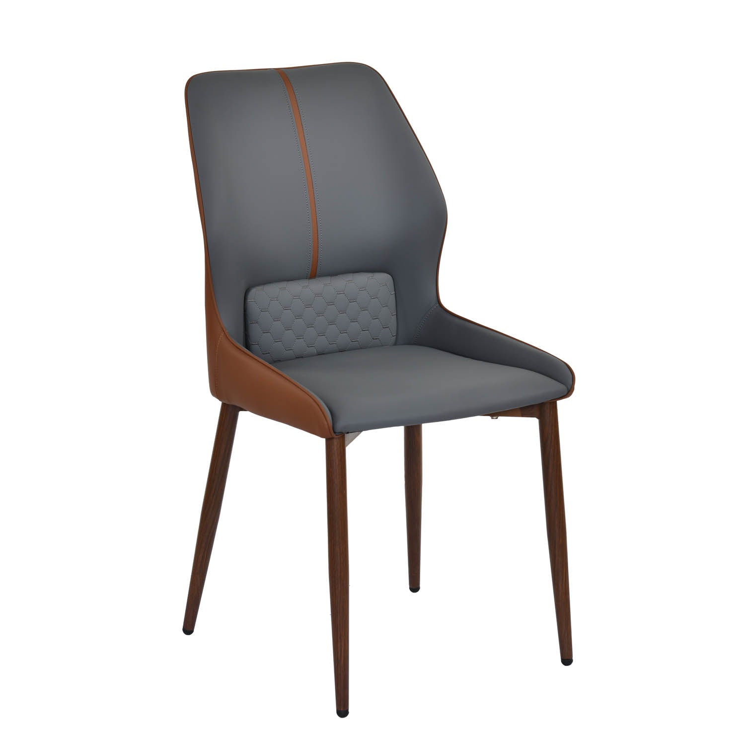 6 Seater Allune Ceramic Dining Set with Flinda Base and Ellipse Chairs- Ash White