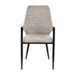 6 Seater Trava Marble Dining Set with Quado Base and Tierra Chairs- Travertine