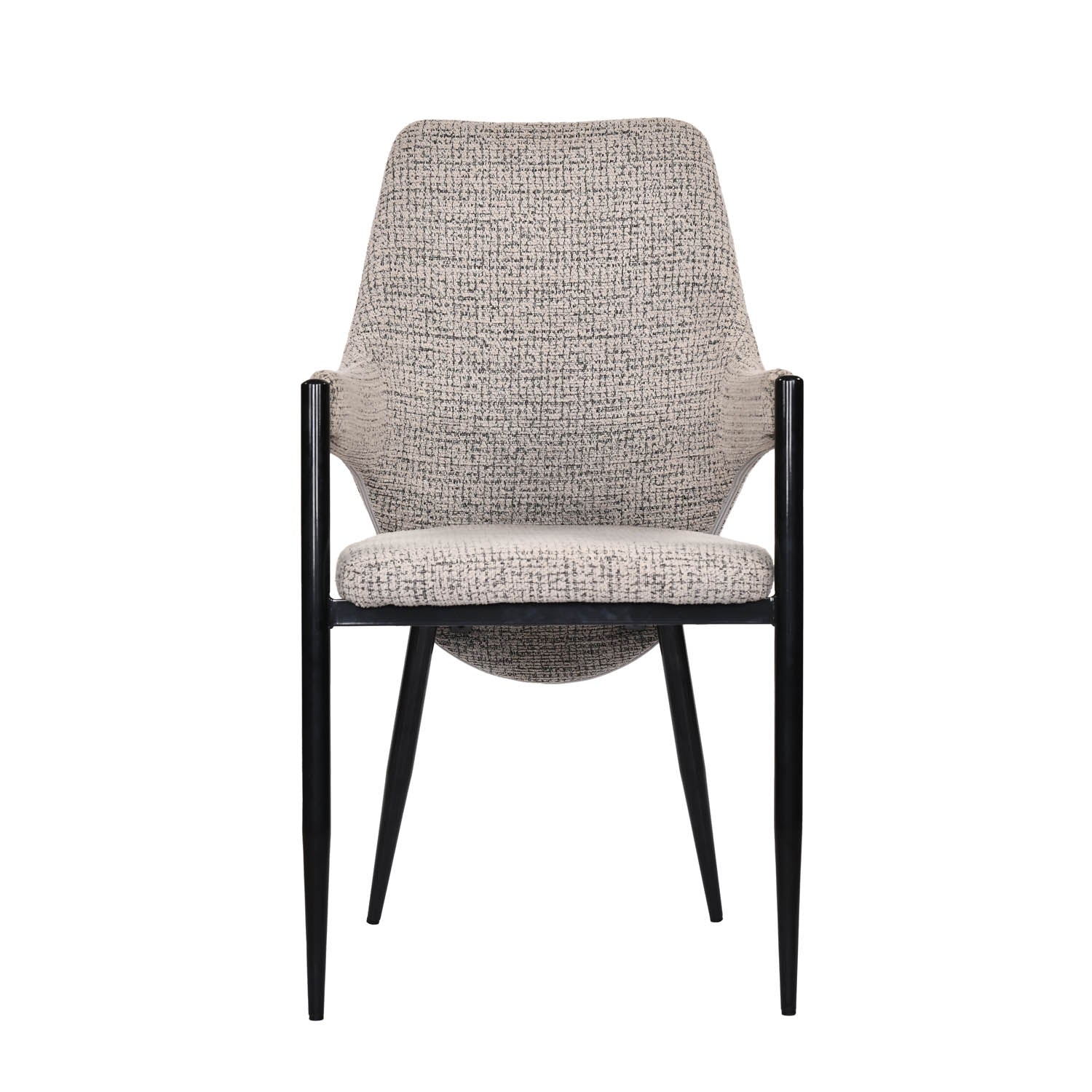 6 Seater Trava Marble Dining Set with Quado Base and Tierra Chairs- Travertine