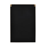 Two Leaves Metal & MDF Wall Art (Gold & Brown) frame 2
