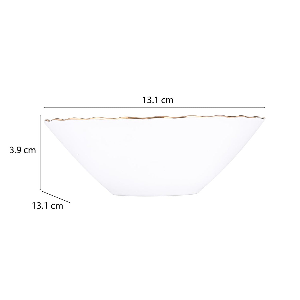 Karina Porcelain 40 Piece Dinner Set- White