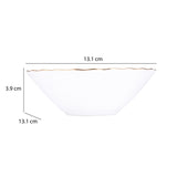 Karina Porcelain 40 Piece Dinner Set- White