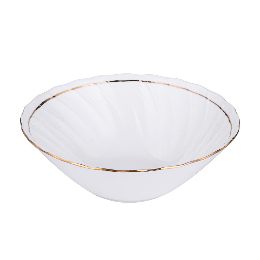 Karina Porcelain 40 Piece Dinner Set- White