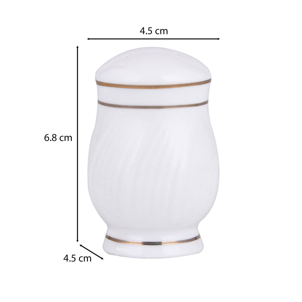 Karina Porcelain 40 Piece Dinner Set- White
