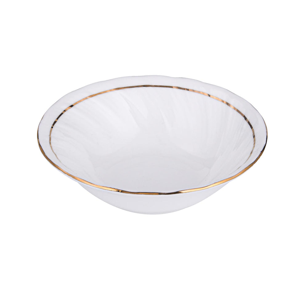 Karina Porcelain 40 Piece Dinner Set- White