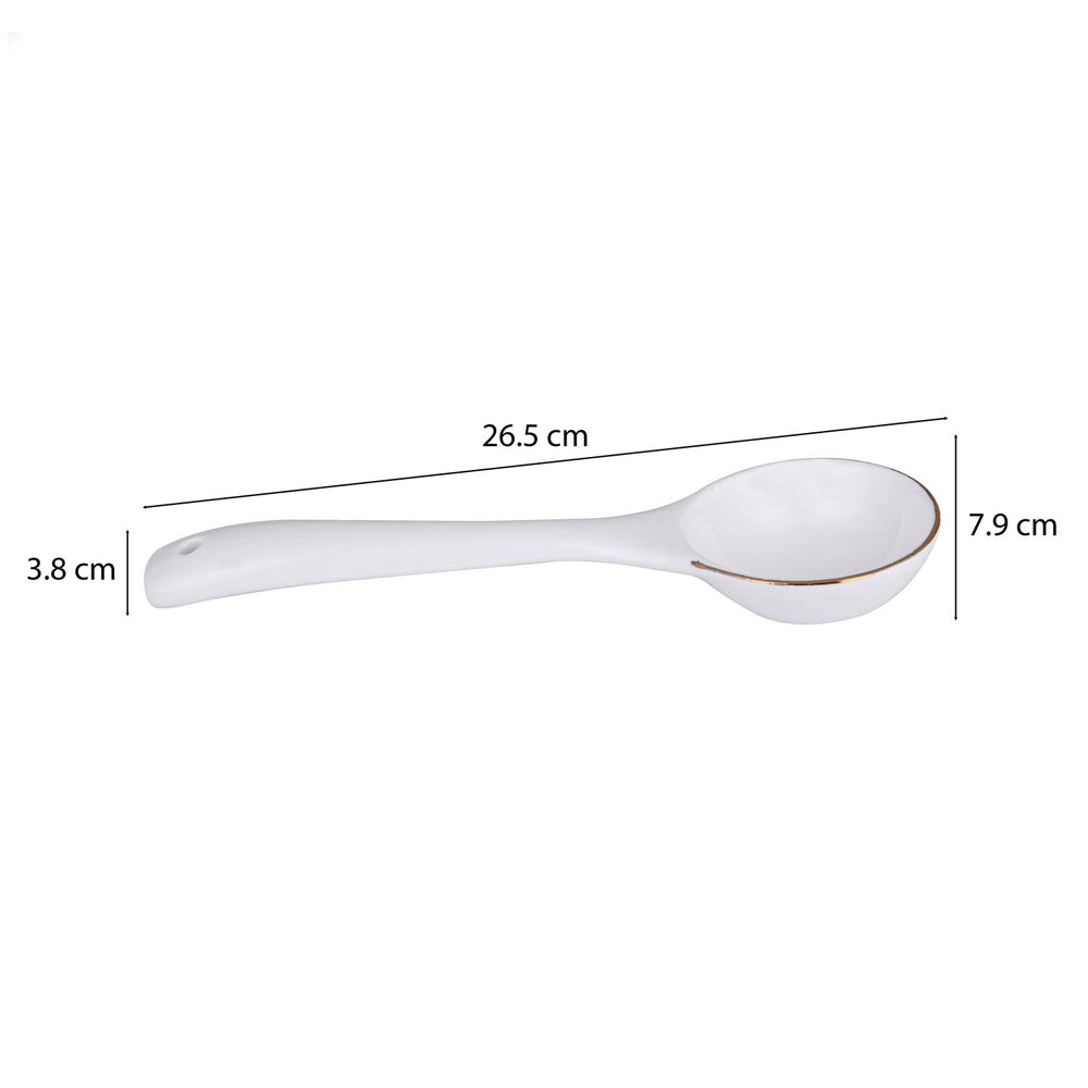Karina Porcelain 40 Piece Dinner Set- White