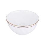 Karina Porcelain 40 Piece Dinner Set- White