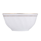 Karina Porcelain 40 Piece Dinner Set- White