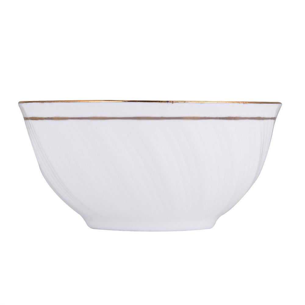 Karina Porcelain 40 Piece Dinner Set- White