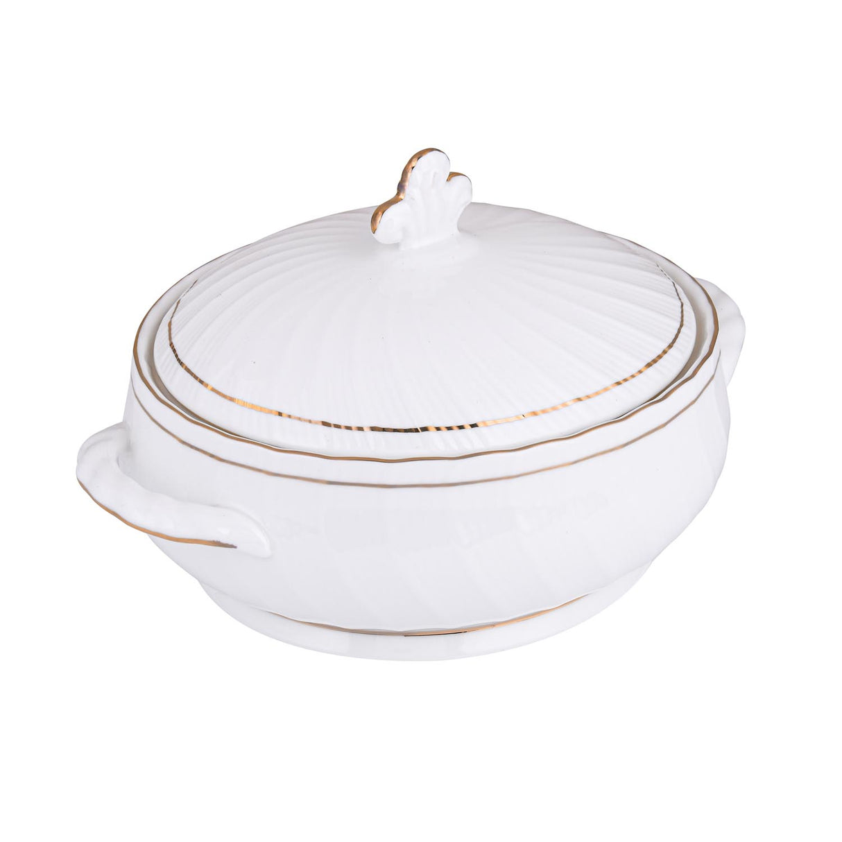 Karina Porcelain 40 Piece Dinner Set- White