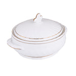 Karina Porcelain 40 Piece Dinner Set- White