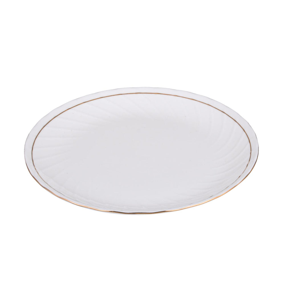 Karina Porcelain 40 Piece Dinner Set- White