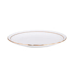 Karina Porcelain 40 Piece Dinner Set- White