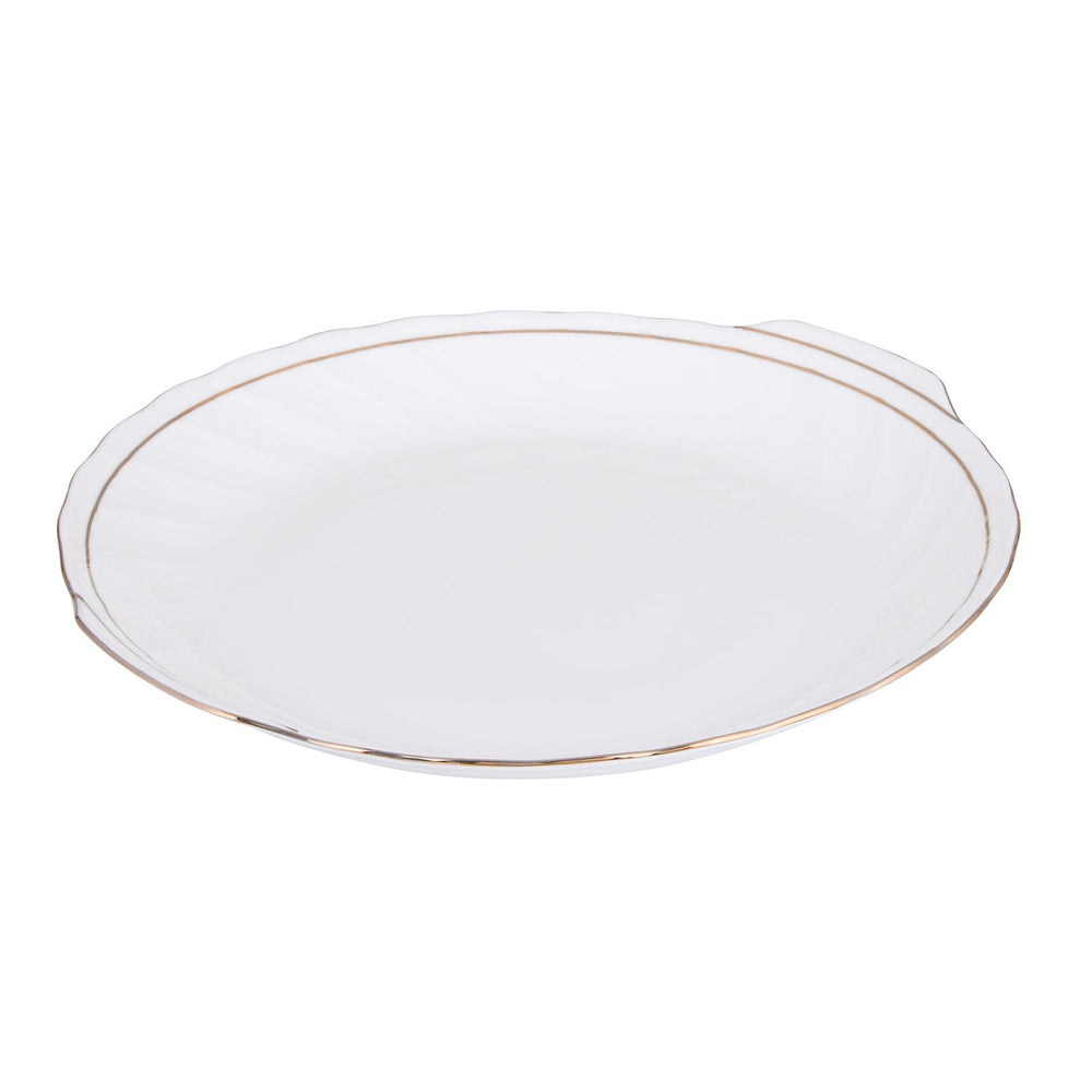 Karina Porcelain 40 Piece Dinner Set- White