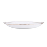 Karina Porcelain 40 Piece Dinner Set- White
