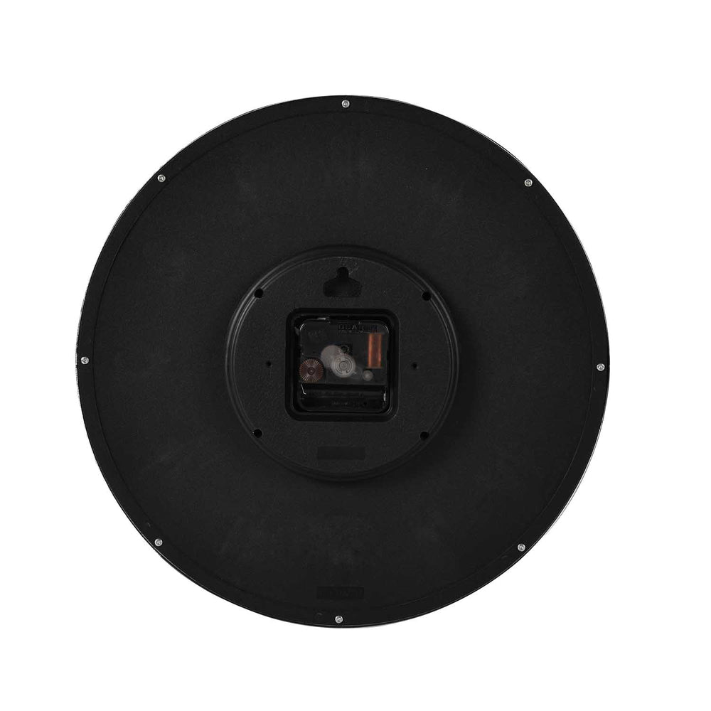 Wall Clock with Big Numbers- Blue