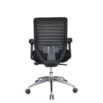 Poise Pro Mid Back Mesh Chair- Black