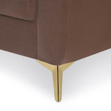 Cooper Corner Sofa- Brown