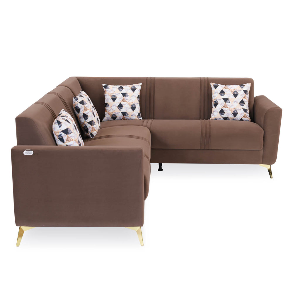 Cooper Corner Sofa- Brown