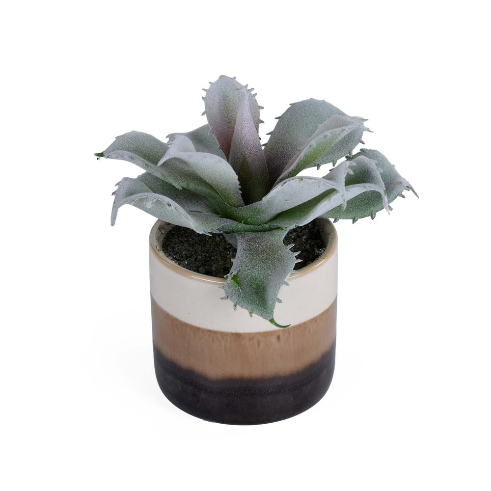 Succulent Artificial Potted Plant- Green