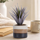 Succulent Artificial Grass Potted Plant- Green