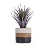 Succulent Artificial Grass Potted Plant- Green