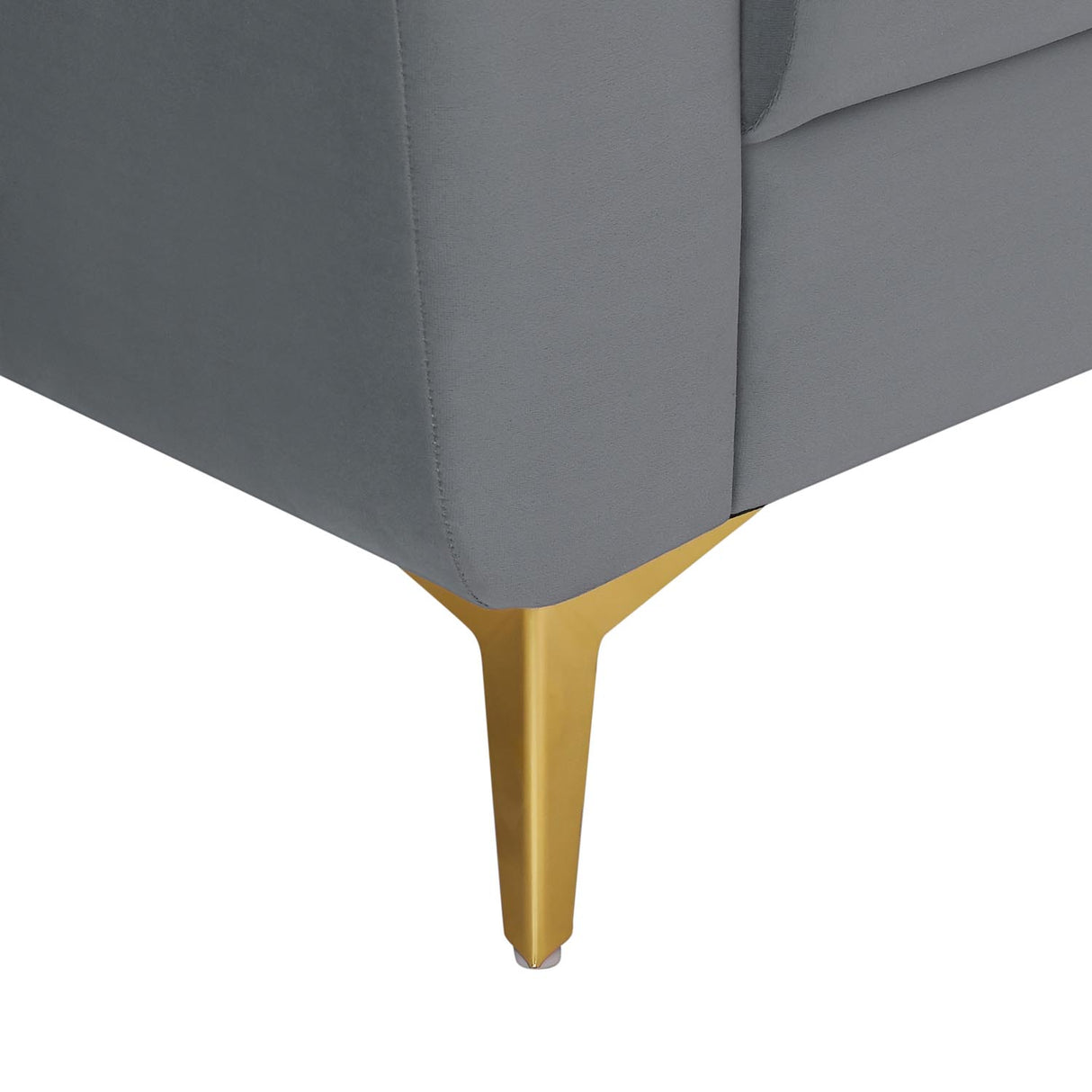 Cooper 3 Seater Fabric Sofa- Metallic Grey