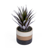 Succulent Artificial Grass Potted Plant- Green