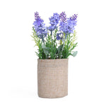 Lavender Artificial Potted Plant- Light Purple