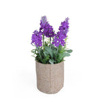 Lavender Artificial Potted Plant- Purple