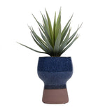Agave Succulent Artificial Potted Plant- Green