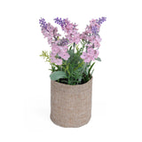Lavender Artificial Potted Plant- Pink