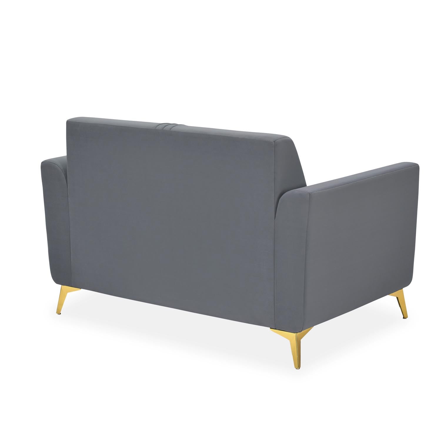 Cooper 2 Seater Fabric Sofa- Metallic Grey