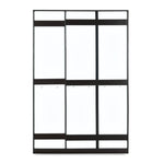 Raven Wooden 3 Door Wardrobe - Wenge