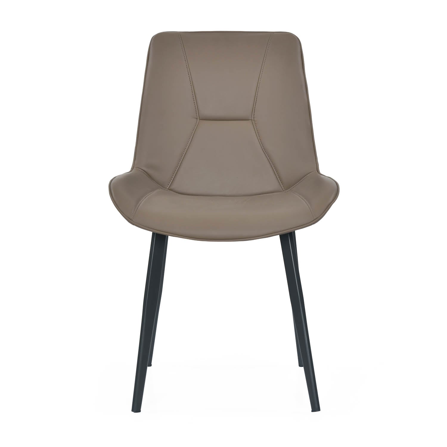 4 Seater Allune Ceramic Dining Set with Quado Base and Nivo Chairs- Ash White