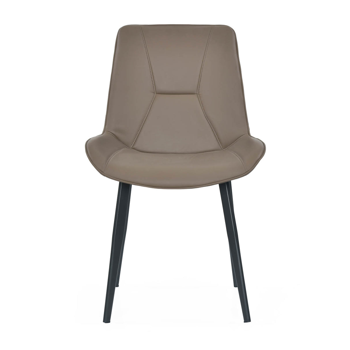 6 Seater Trava Marble Dining Set with Hexin Base and Nivo Chairs- Travertine