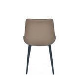 4 Seater Trava Marble Dining Set with Dexor Base and Nivo Chairs- Travertine