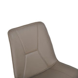 6 Seater Parquel Wooden Dining Set with Dexor Base and Nivo Chairs- Walnut Brown