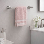 Solid Bamboo Cotton Hand Towel Set of 2- Beige