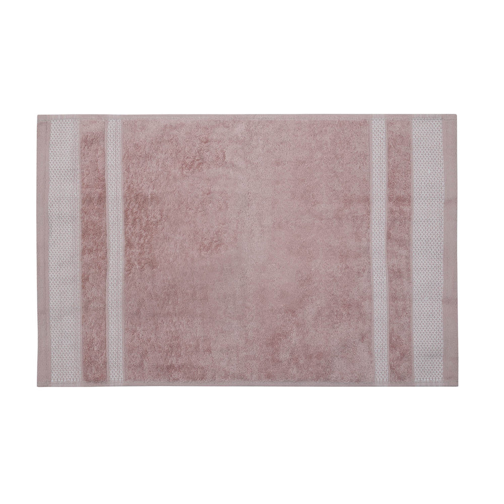 Solid Bamboo Cotton Hand Towel Set of 2- Beige