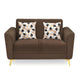 Cooper 2 Seater Fabric Sofa- Brown