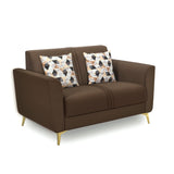 Cooper 2 Seater Fabric Sofa- Brown