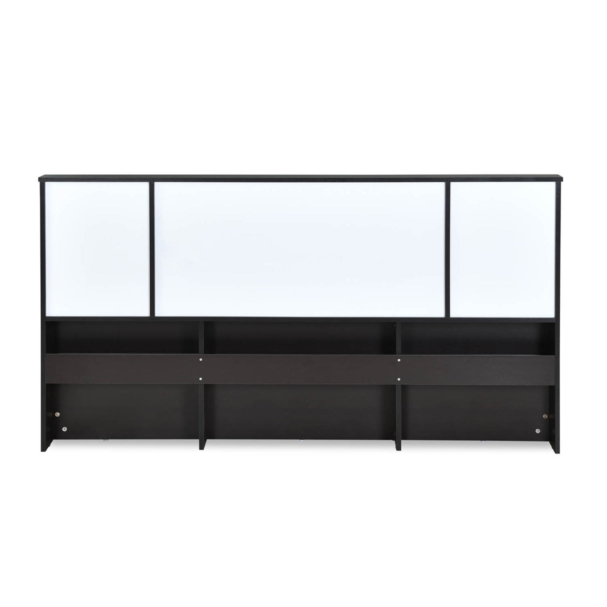 Raven Wooden King Bed with Box Storage- Wenge