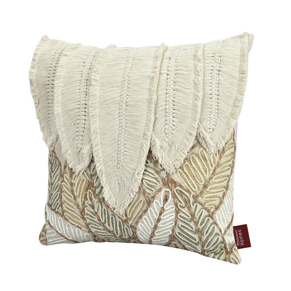 Five Leaves Embroidered Cotton & Polyester 16