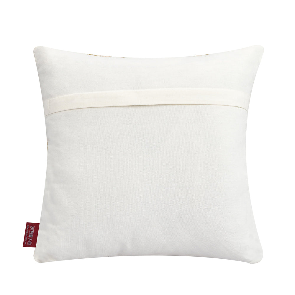 Geometric Embroidered Cotton & Polyester 16