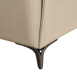 Infinia 2+1+1 Seater Leatherette Sofa Set with Left Corner Sofa- Beige