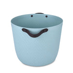 Weave Pattern Polypropylene Storage Basket- Mint, 32 L
