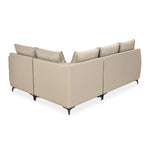 Infinia 2+1+1 Seater Leatherette Sofa Set with Left Corner Sofa- Beige