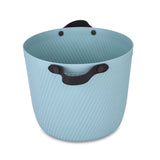 Weave Pattern Polypropylene Storage Basket- Mint, 17 L