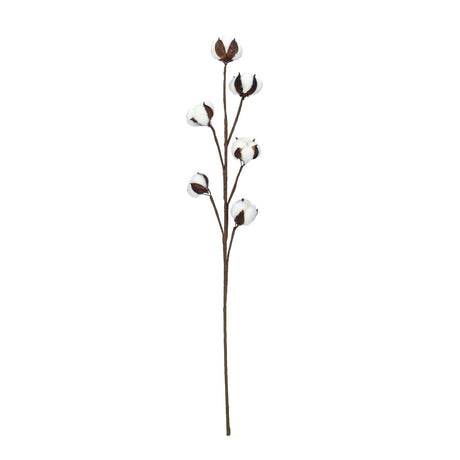 Elegant Artificial Cotton Balls Filler- Cream